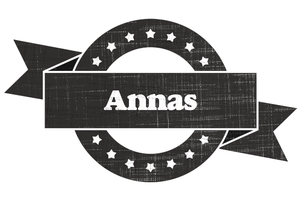 Annas grunge logo