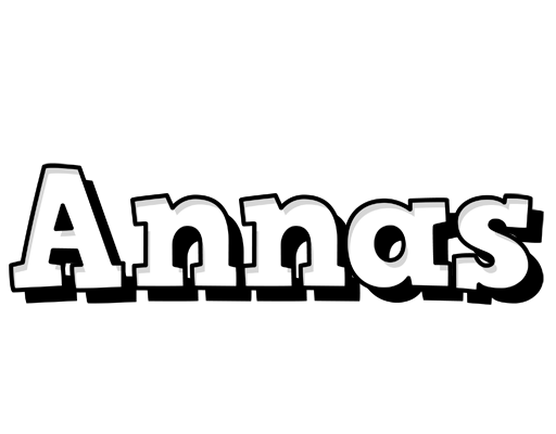 Annas snowing logo