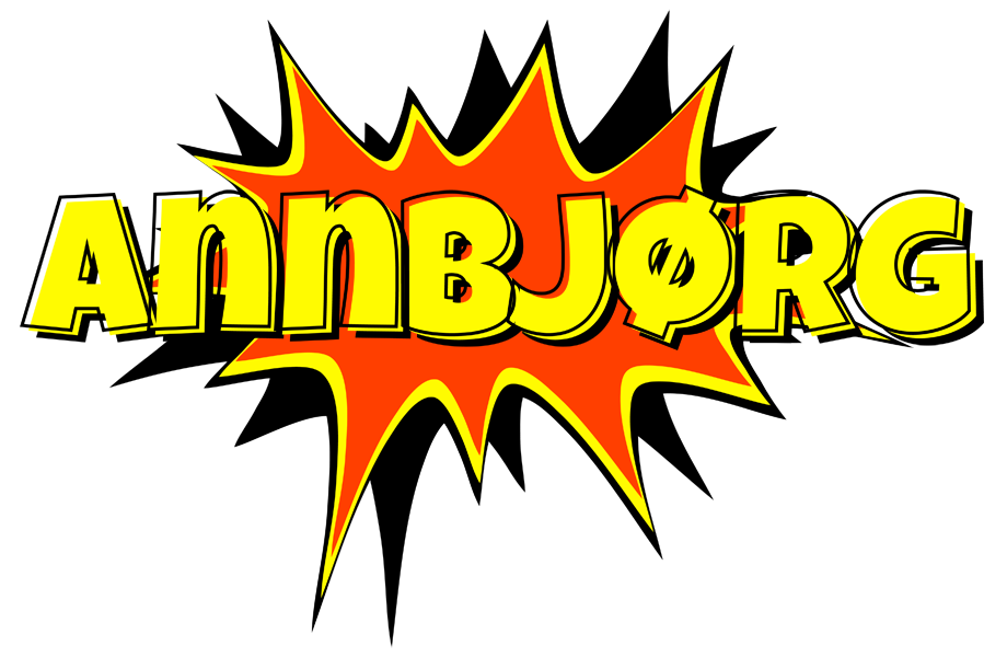 Annbjørg bazinga logo