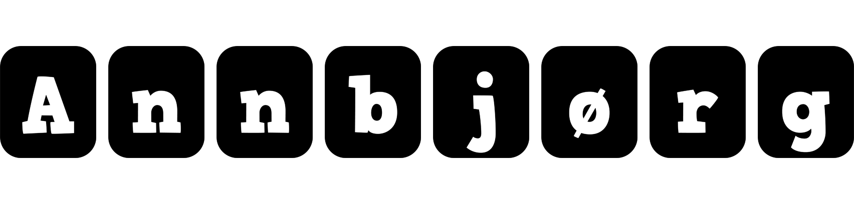 Annbjørg box logo