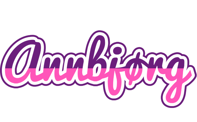 Annbjørg cheerful logo