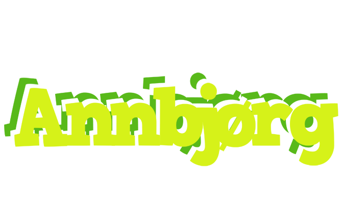 Annbjørg citrus logo