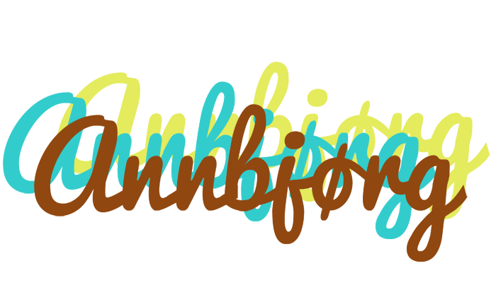 Annbjørg cupcake logo