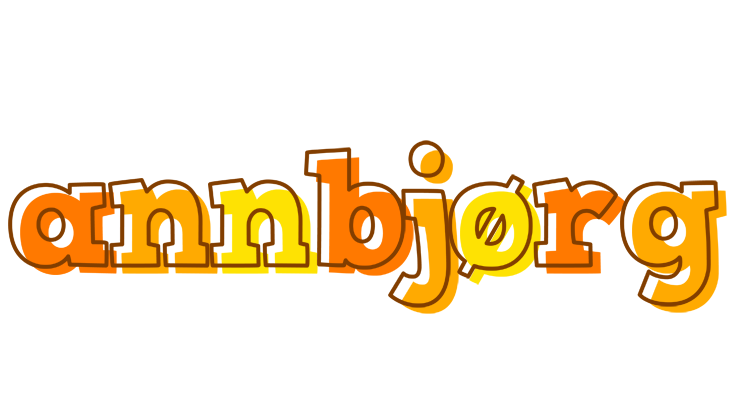 Annbjørg desert logo