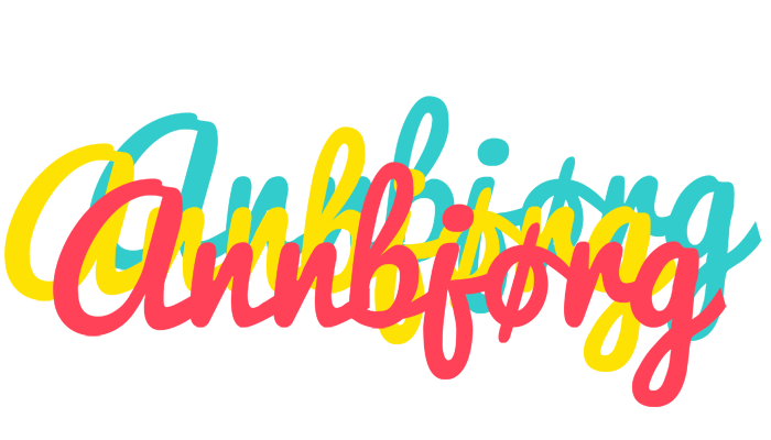 Annbjørg disco logo