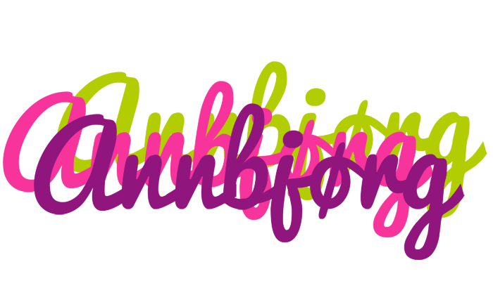 Annbjørg flowers logo