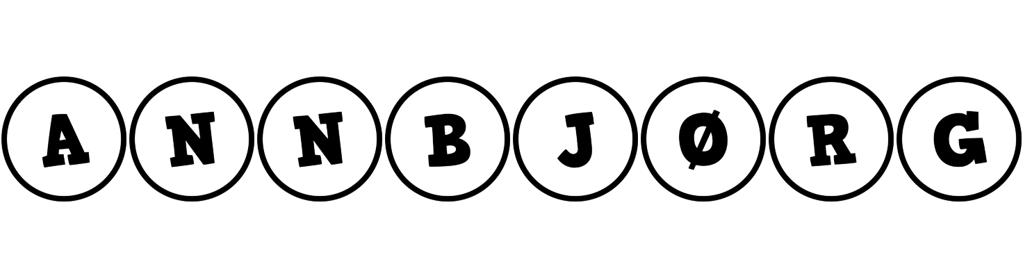 Annbjørg handy logo