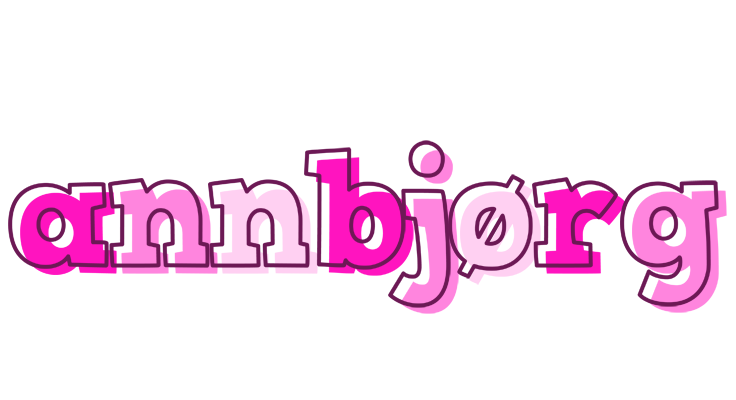 Annbjørg hello logo