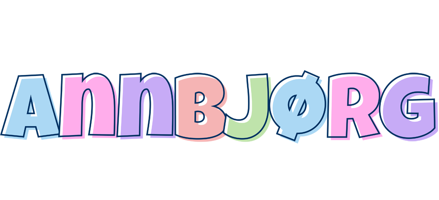 Annbjørg pastel logo