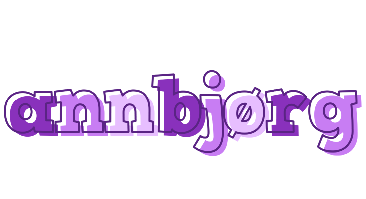 Annbjørg sensual logo