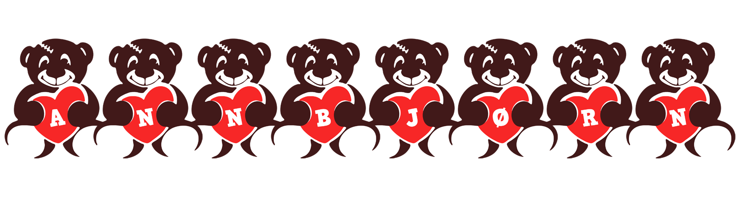 Annbjørn bear logo