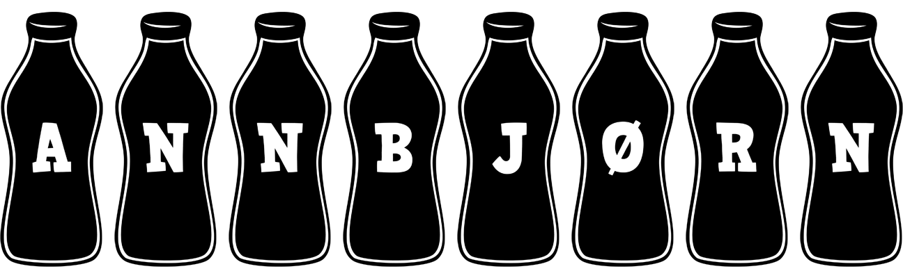 Annbjørn bottle logo