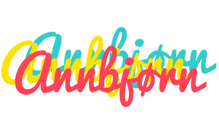 Annbjørn disco logo