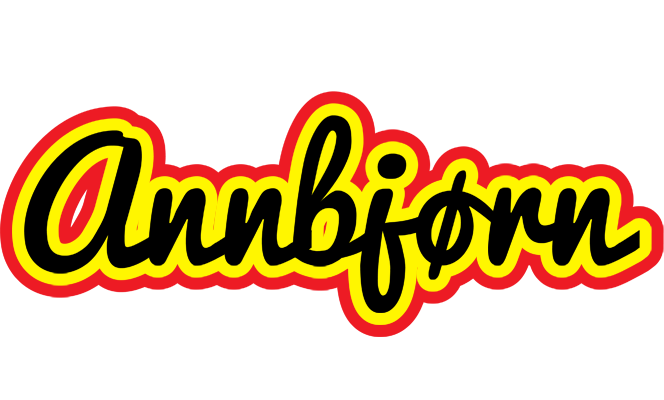 Annbjørn flaming logo