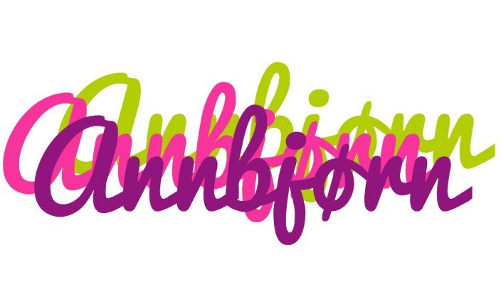 Annbjørn flowers logo