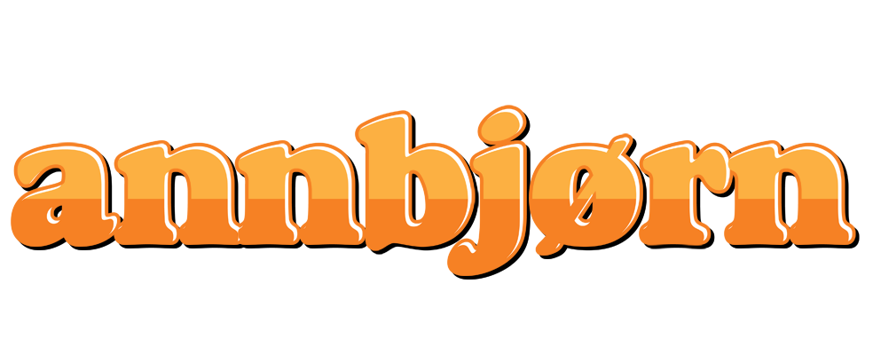 Annbjørn orange logo