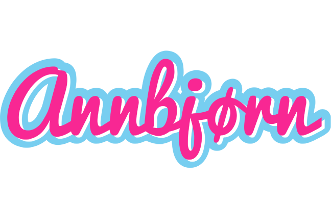 Annbjørn popstar logo