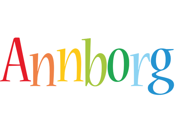 Annborg birthday logo
