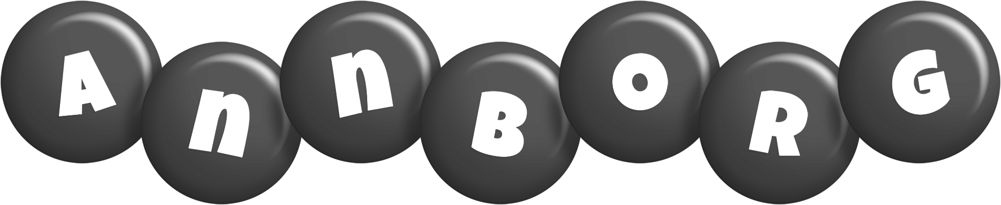 Annborg candy-black logo