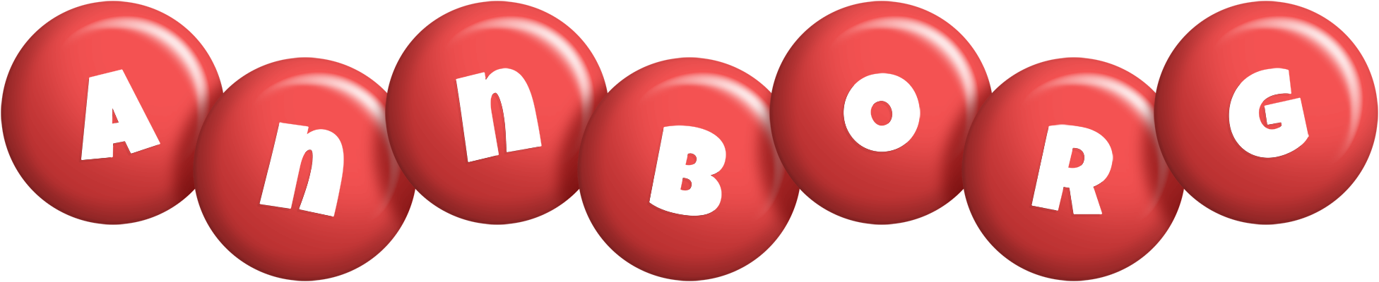 Annborg candy-red logo