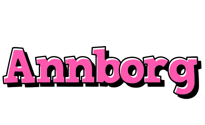 Annborg girlish logo