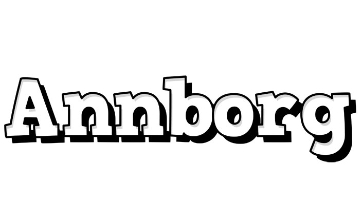 Annborg snowing logo