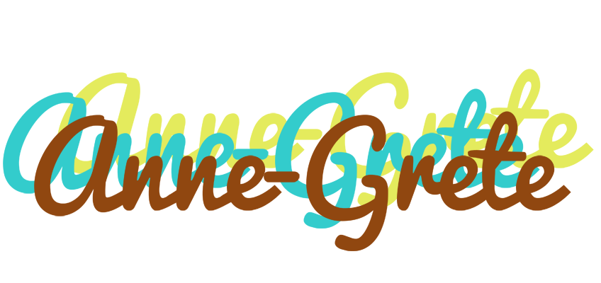 Anne-Grete cupcake logo