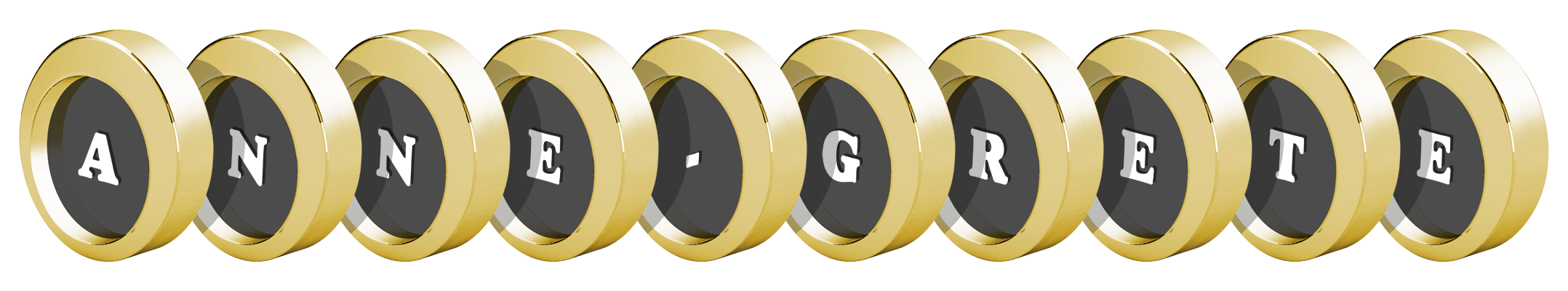 Anne-Grete gold logo