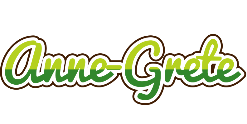 Anne-Grete golfing logo