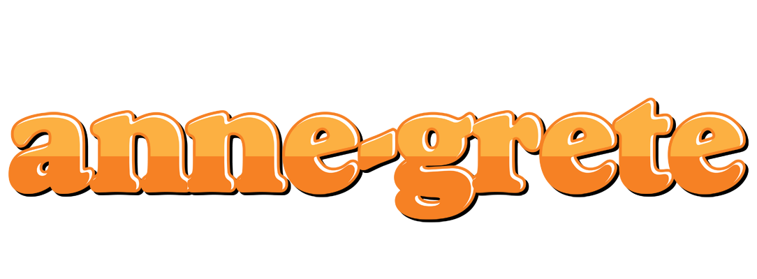 Anne-Grete orange logo