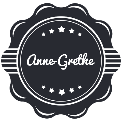 Anne-Grethe badge logo
