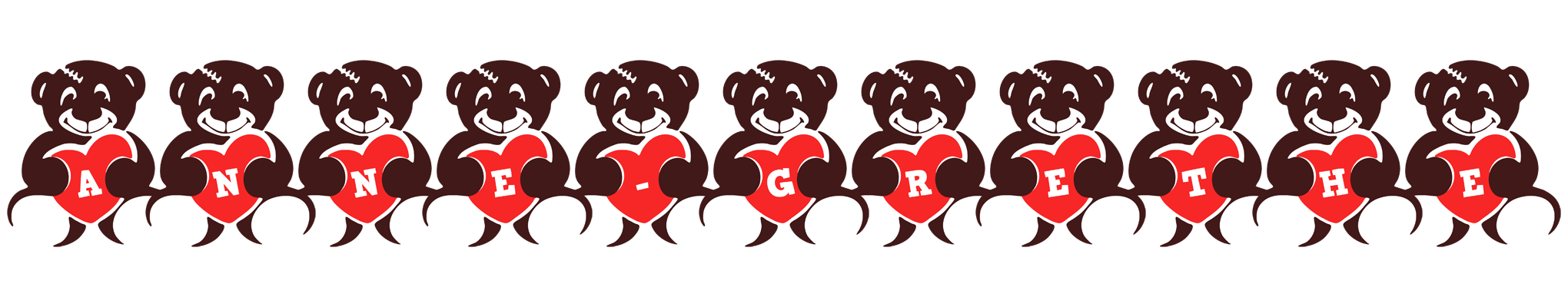Anne-Grethe bear logo