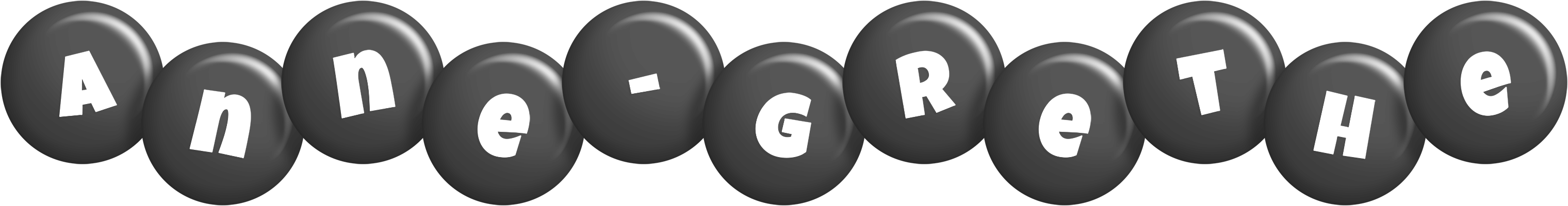 Anne-Grethe candy-black logo