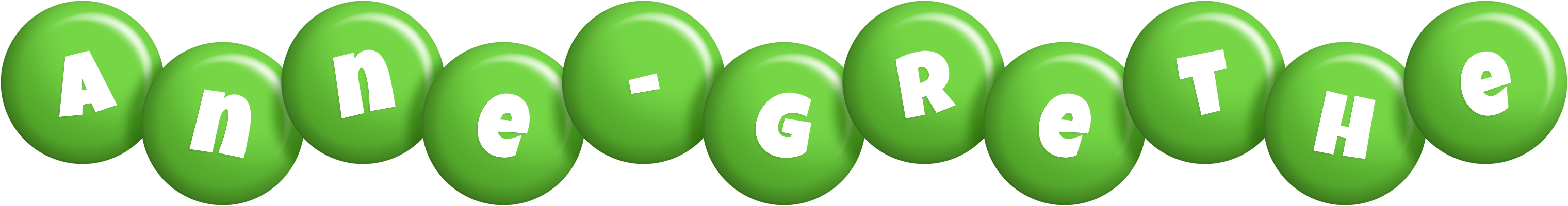 Anne-Grethe candy-green logo