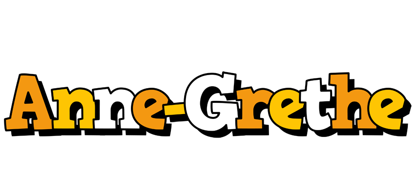 Anne-Grethe cartoon logo
