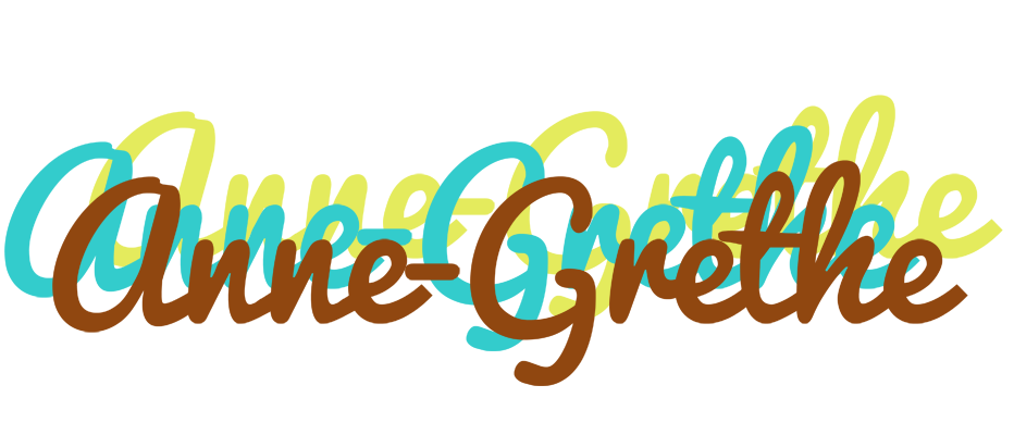 Anne-Grethe cupcake logo