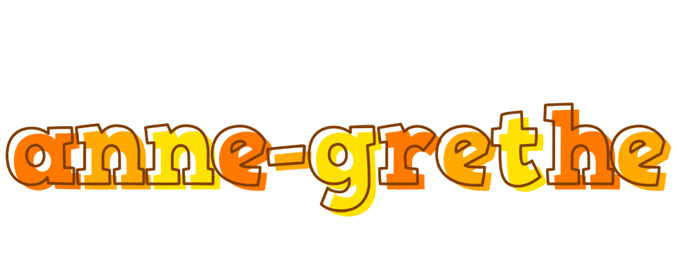 Anne-Grethe desert logo