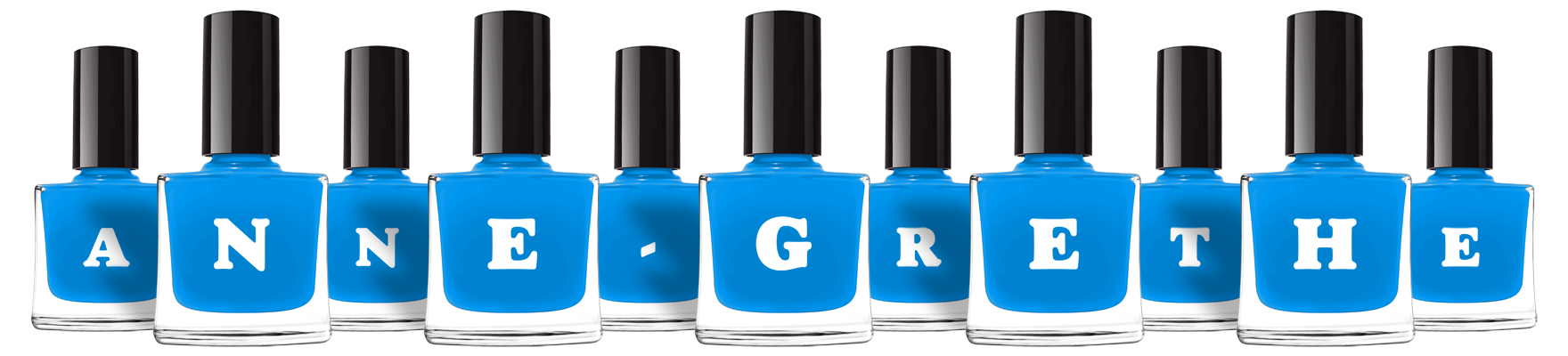 Anne-Grethe glossy logo