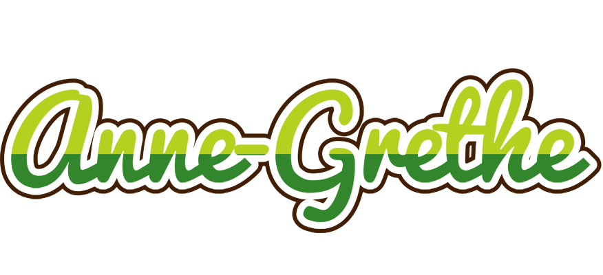 Anne-Grethe golfing logo