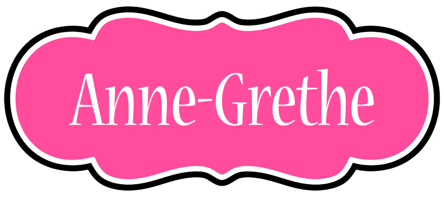 Anne-Grethe invitation logo