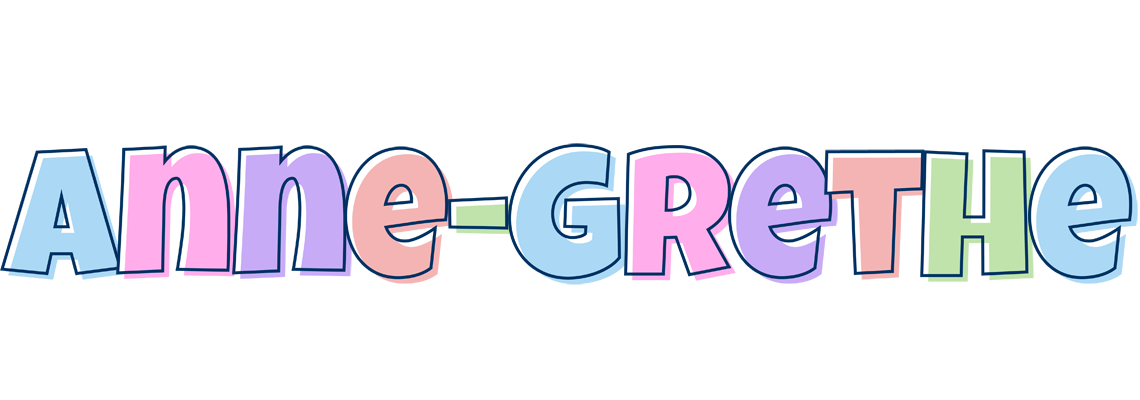 Anne-Grethe pastel logo