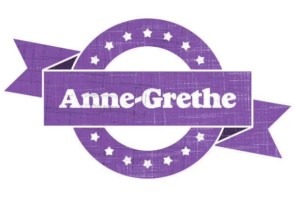 Anne-Grethe royal logo