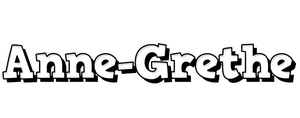 Anne-Grethe snowing logo