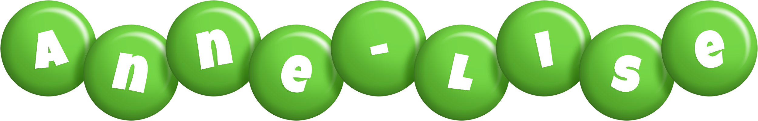 Anne-Lise candy-green logo