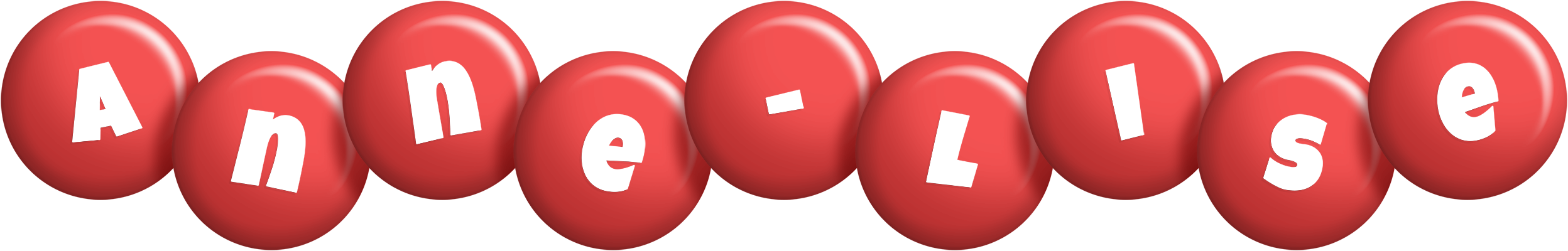 Anne-Lise candy-red logo