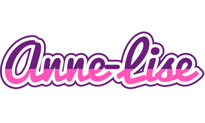 Anne-Lise cheerful logo