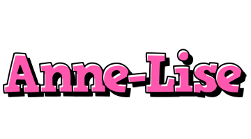 Anne-Lise girlish logo