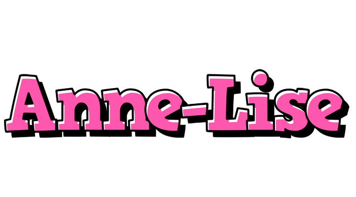 Anne-Lise girlish logo