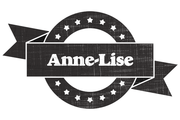 Anne-Lise grunge logo