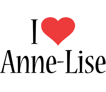 Anne-Lise i-love logo